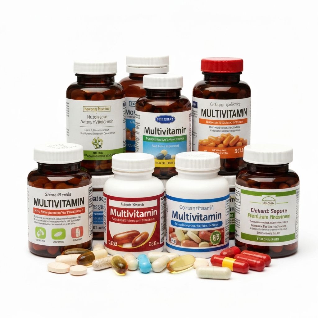 Vitamins and minerals collection
